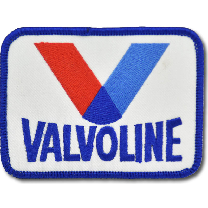 Moto nášivka Valvoline 9 cm x 6 cm