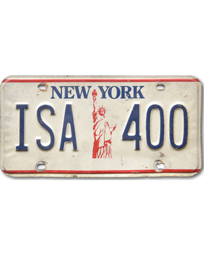 Americká ŠPZ New York Liberty ISA 400