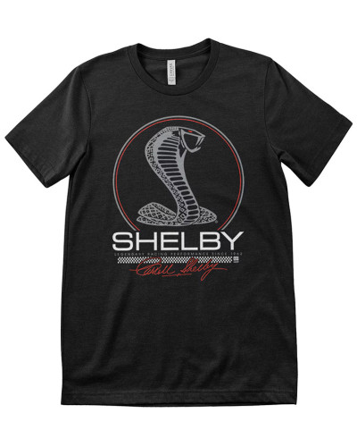 Pánske tričko Shelby Legendary Racing čierne