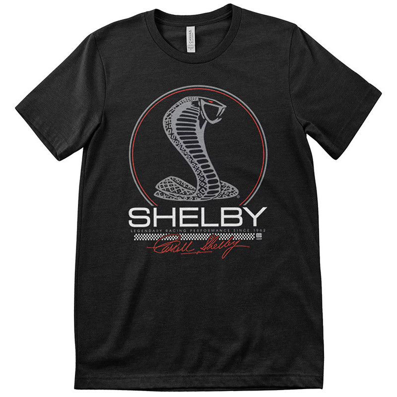 Pánske tričko Shelby Legendary Racing černé