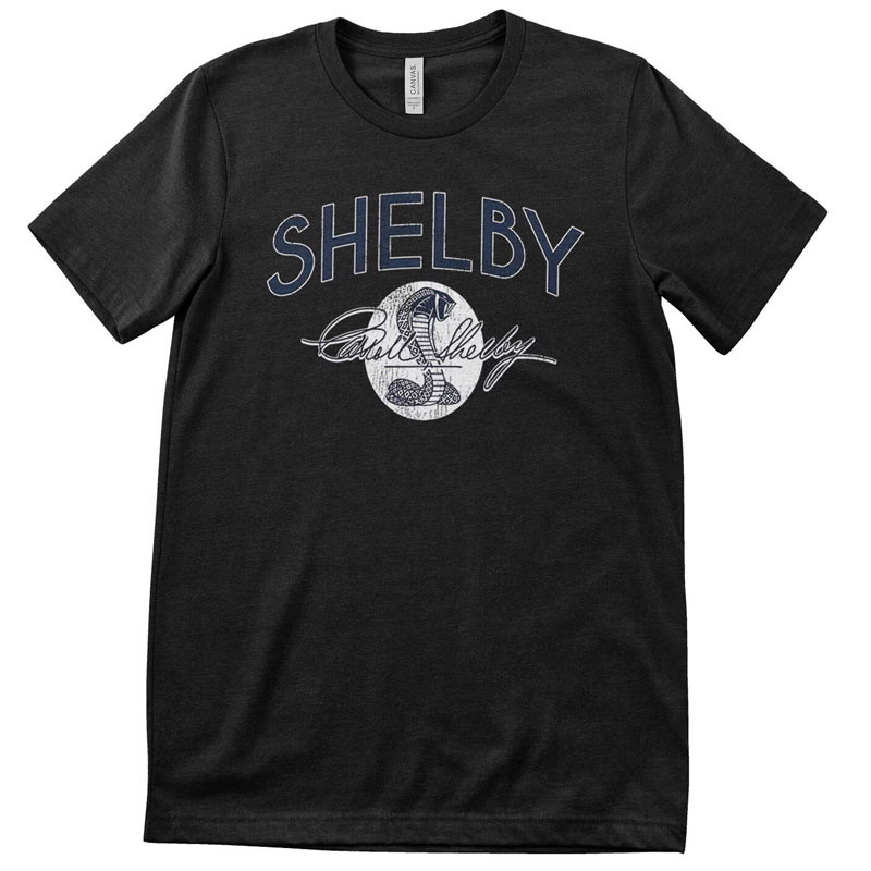 Pánské tričko Shelby Cobra Signature černé