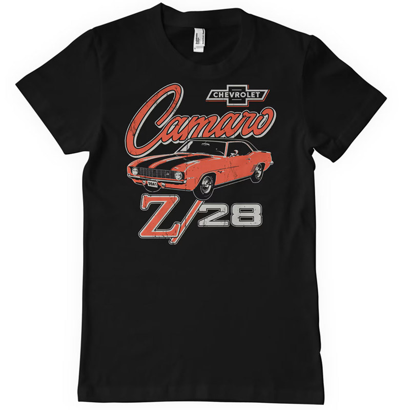 Pánske tričko Chevrolet Camaro Z 28 černé