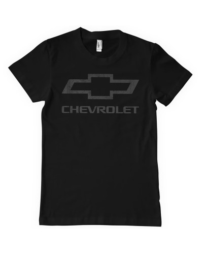 Pánske tričko Chevrolet logo  čierne