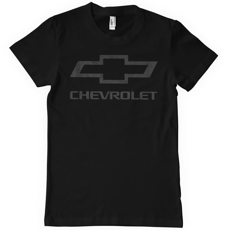 Pánske tričko Chevrolet logo  čierne