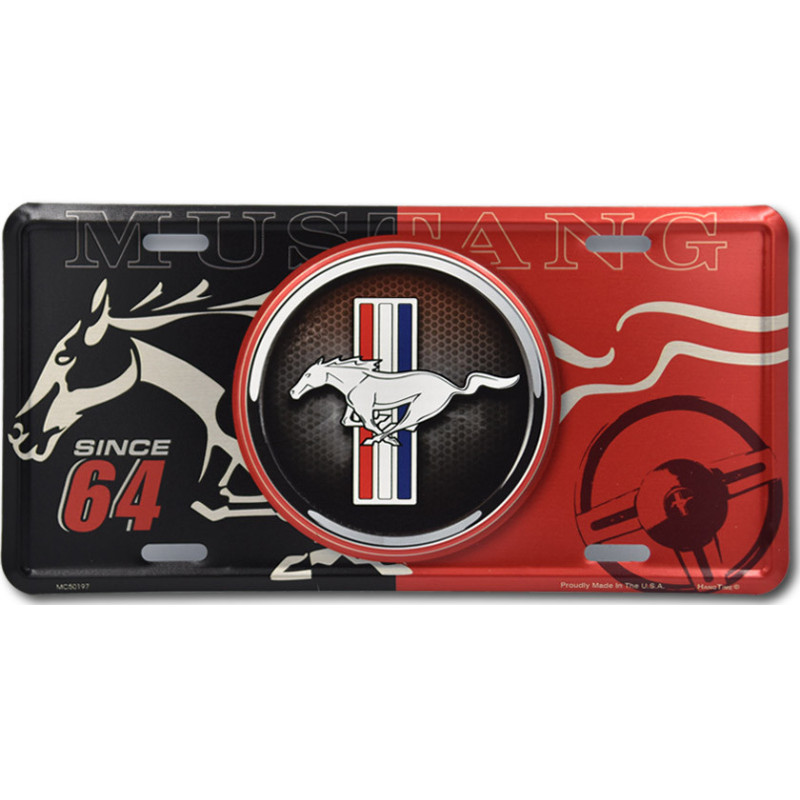 Americká SPZ Ford Mustang Bullseye since 1964