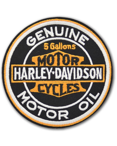 Moto nášivka Harley Davidson Motor Oil 9 cm