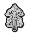 Moto nášivka Smoking Gorilla Bike 11 cm x 8 cm
