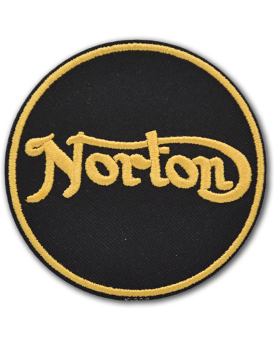 Moto nášivka Norton Black 8 cm