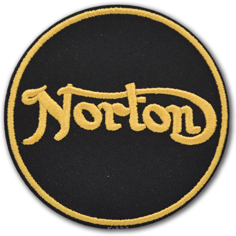 Moto nášivka Norton Black 8 cm