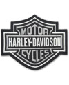 Moto nášivka Harley Davidson Bar and Shield BW XXL na záda