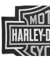 Moto nášivka Harley Davidson Bar and Shield BW XXL na chrbát