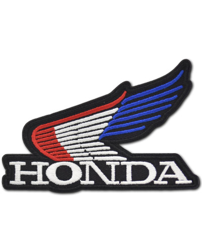 Moto nášivka Honda Wing Tricolor 9 cm x 6 cm