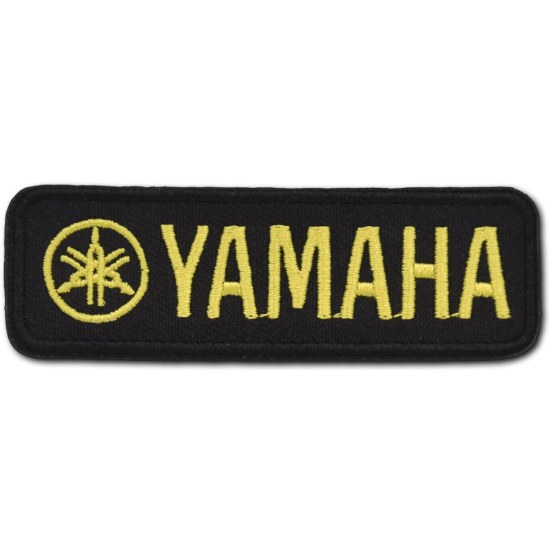 Moto nášivka Yamaha Yellow 8 cm x 2,5 cm