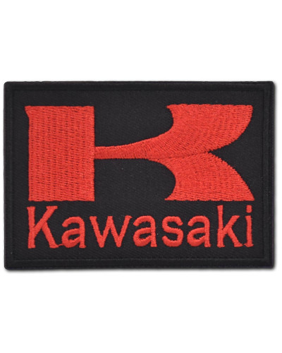 Moto nášivka Kawasaki Red 9 cm x 6 cm