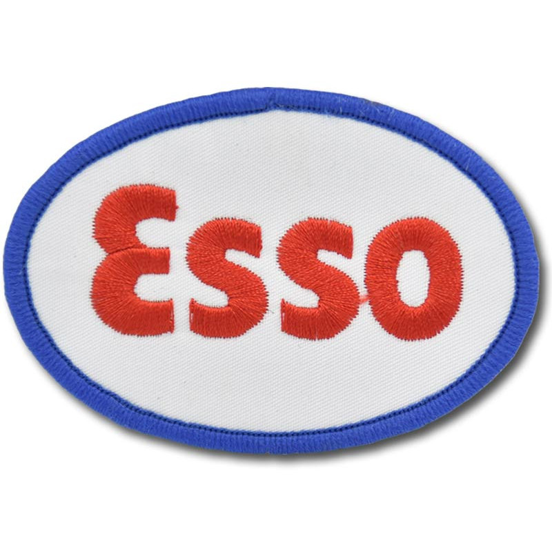 Moto nášivka Esso logo 8 cm x 5 cm