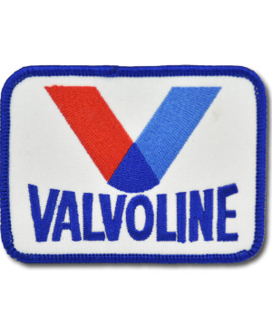 Moto nášivka Valvoline 9 cm x 6 cm