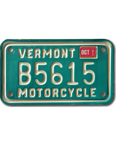 Moto americká SPZ Vermont B5615