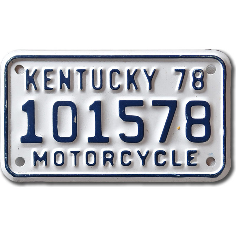 Moto americká ŠPZ Kentucky 101578