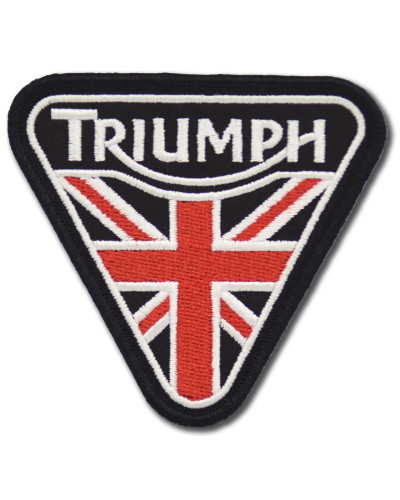 Moto nášivka Triumph triangle Black 8 cm x 7 cm