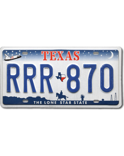 Americká ŠPZ Texas Horse RRR 870