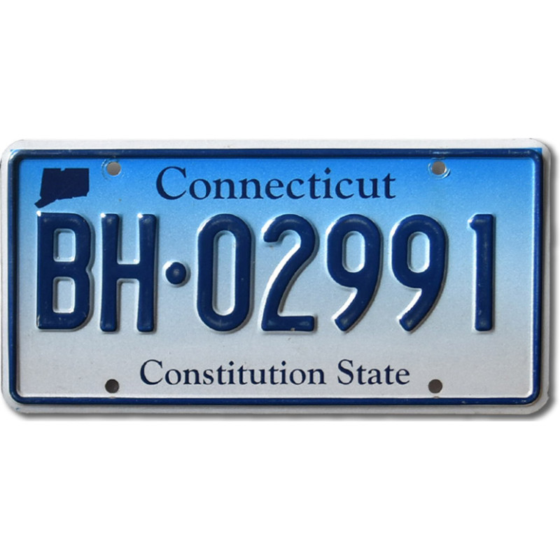 Americká SPZ Connecticut Constitution State BH-02991