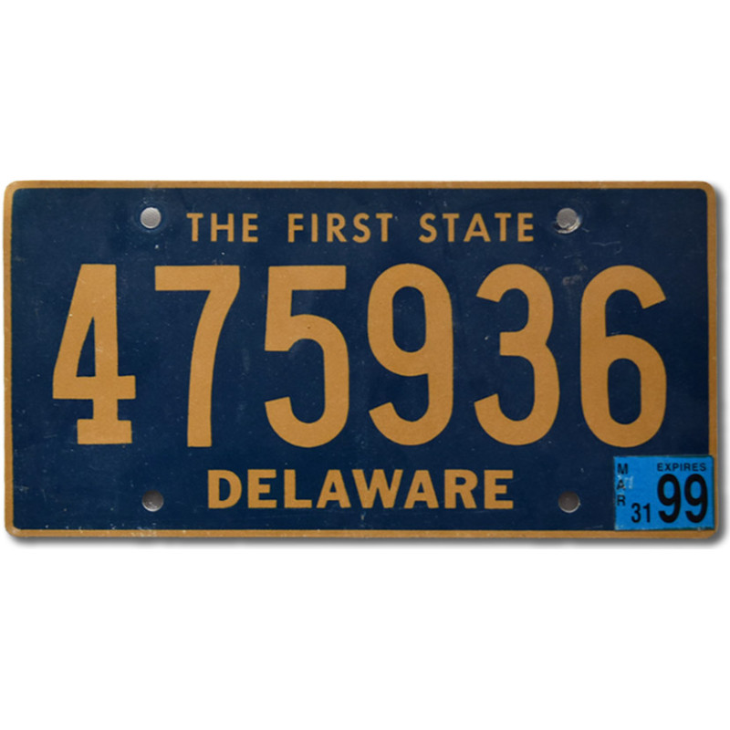 Americká ŠPZ Delaware The First State 475936