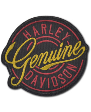 Moto nášivka Harley Davidson Genuine 9 cm