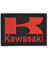 Moto nášivka Kawasaki Red 9 cm x 6 cm