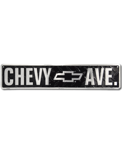 Plechová ceduľa Chevy Ave 60 cm x 13 cm