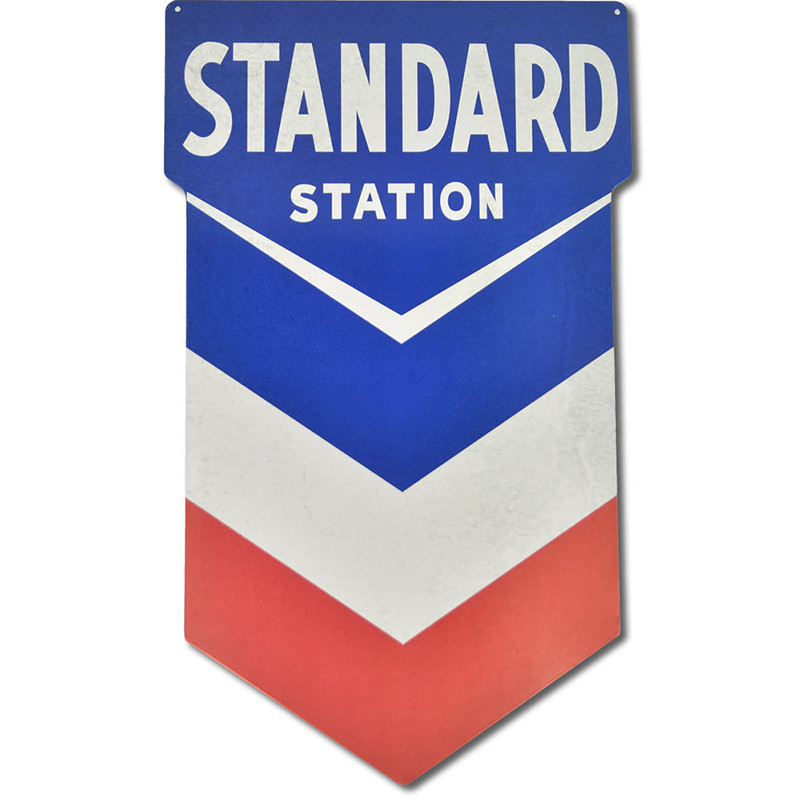 Plechová ceduľa Standard Station 42 cm x 25 cm