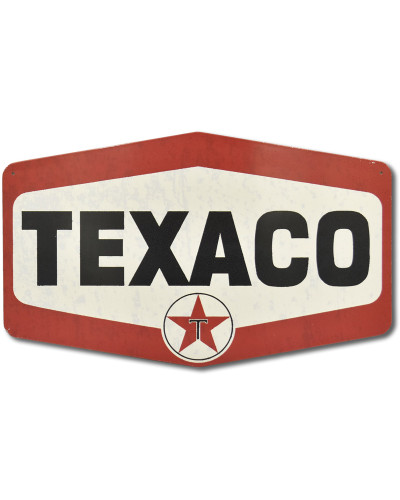 Plechová ceduľa Texaco logo 42 cm x 25 cm