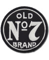 Moto nášivka Jack Daniels Old No.7 brand 7 cm