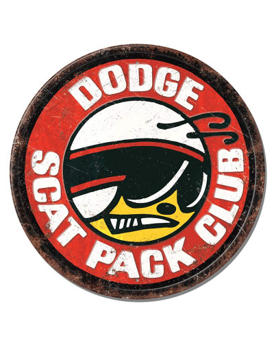 Plechová ceduľa Dodge Scat Pack 30 cm