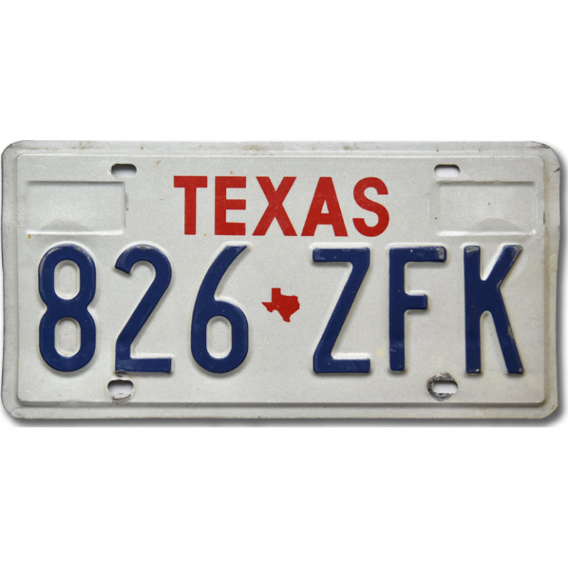 Americká SPZ Texas 1Red 826-ZFK