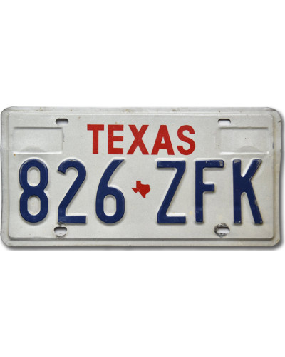 Americká SPZ Texas 1Red 826-ZFK