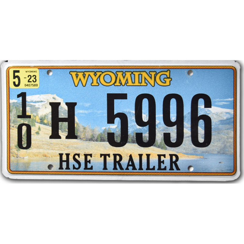 Americká SPZ Wyoming Country Horse Trailer 10H 5996