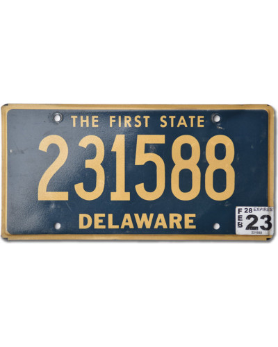 Americká SPZ Delaware The First State 231588