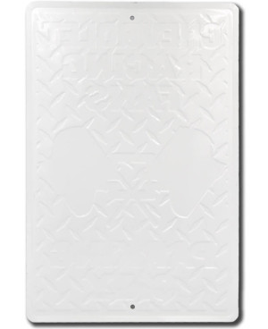 Plechová ceduľa Chevrolet Racing Parking 45 cm x 30 cm