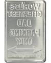 Plechová ceduľa Greatest Dad Parking Only 30 cm x 20 cm