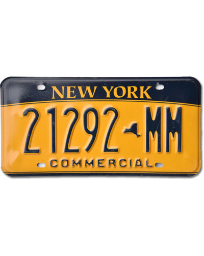 Americká ŠPZ New York Commercial 21292 MM