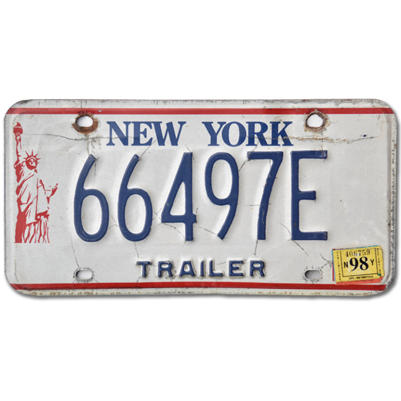 Americká SPZ New York Liberty Trailer 66497E