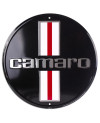 Plechová cedule Camaro Stripes Round 30 cm