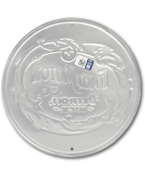 Plechová ceduľa Ford Motor Co. Historic logo 30 cm