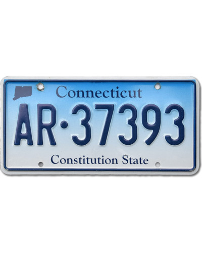 Americká ŠPZ Connecticut Constitution State AR-37393