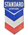 Plechová cedule Standard Station 42 cm x 25 cm