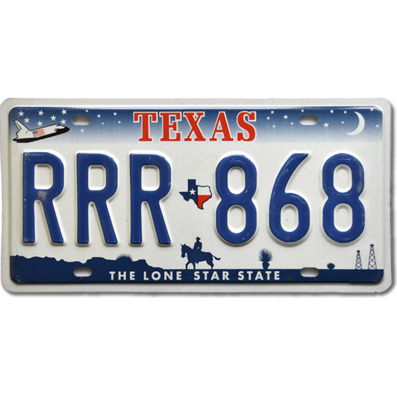 Americká SPZ Texas Horse RRR 868