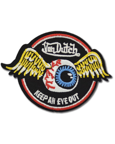 Nášivka Von Dutch Eye 8 cm x 6 cm