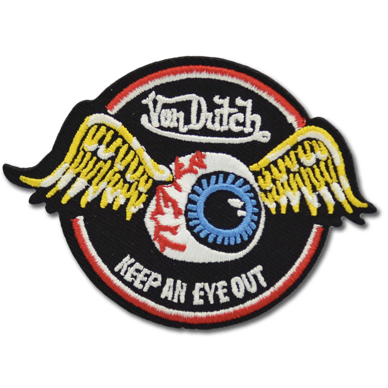 Nášivka Von Dutch Eye 8 cm x 6 cm