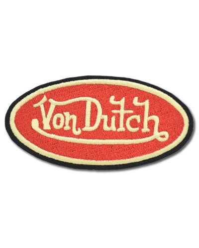 Nášivka Von Dutch Red 8 cm x 4 cm