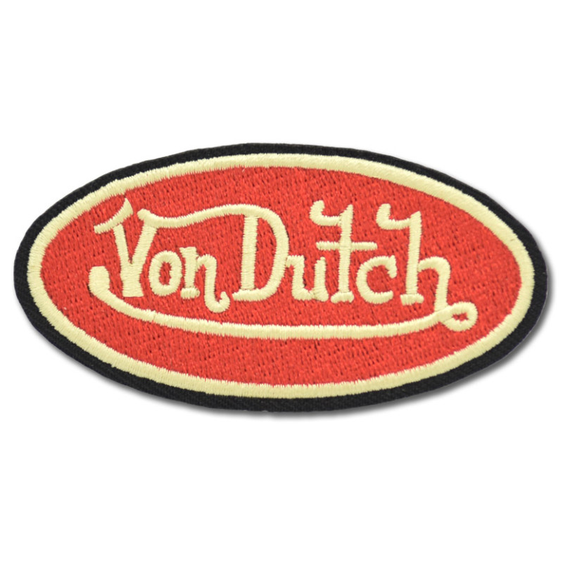 Nášivka Von Dutch Red 8 cm x 4 cm